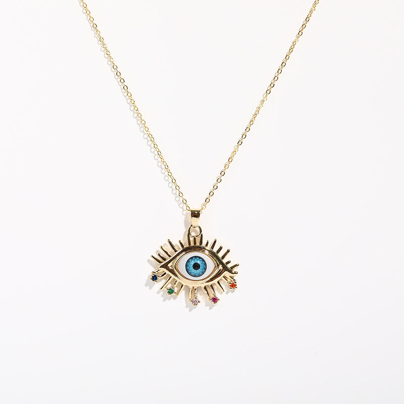 SparkShift Radiant Evil Eye Protection Necklace