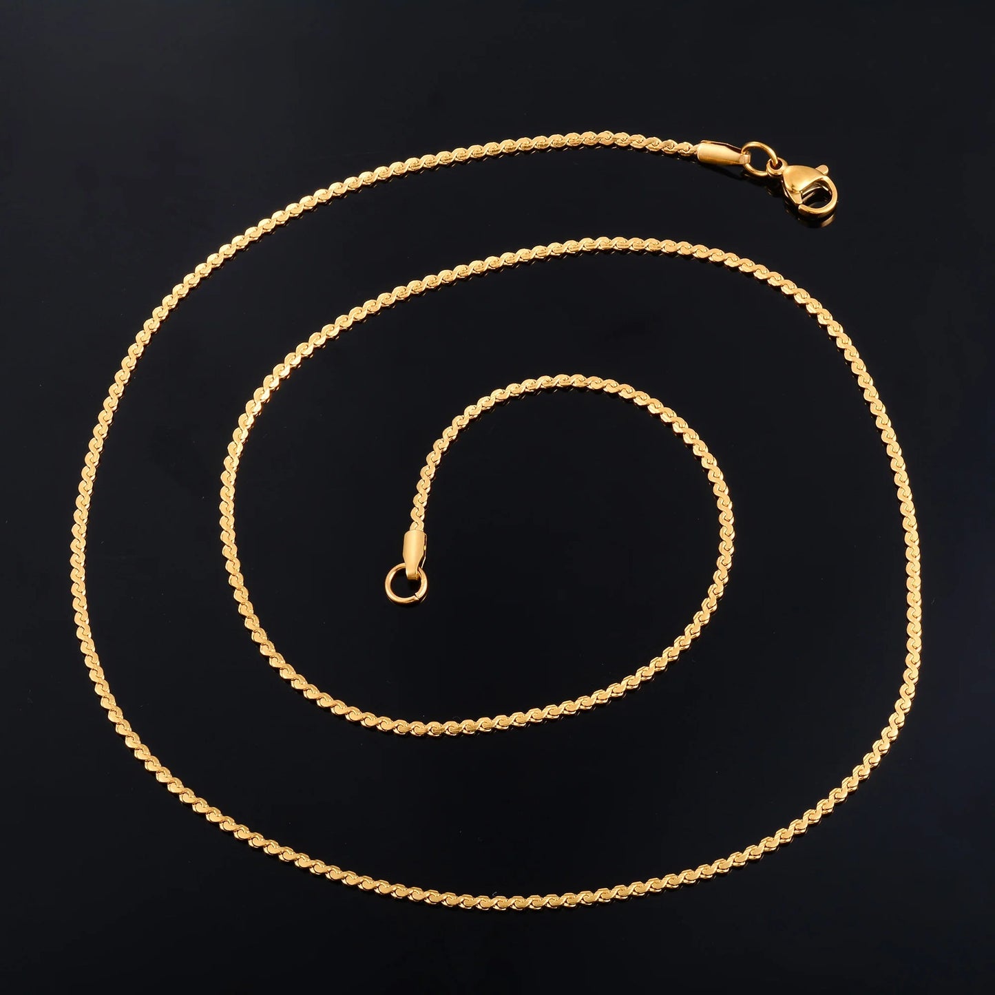 Serenity S Curve Necklace