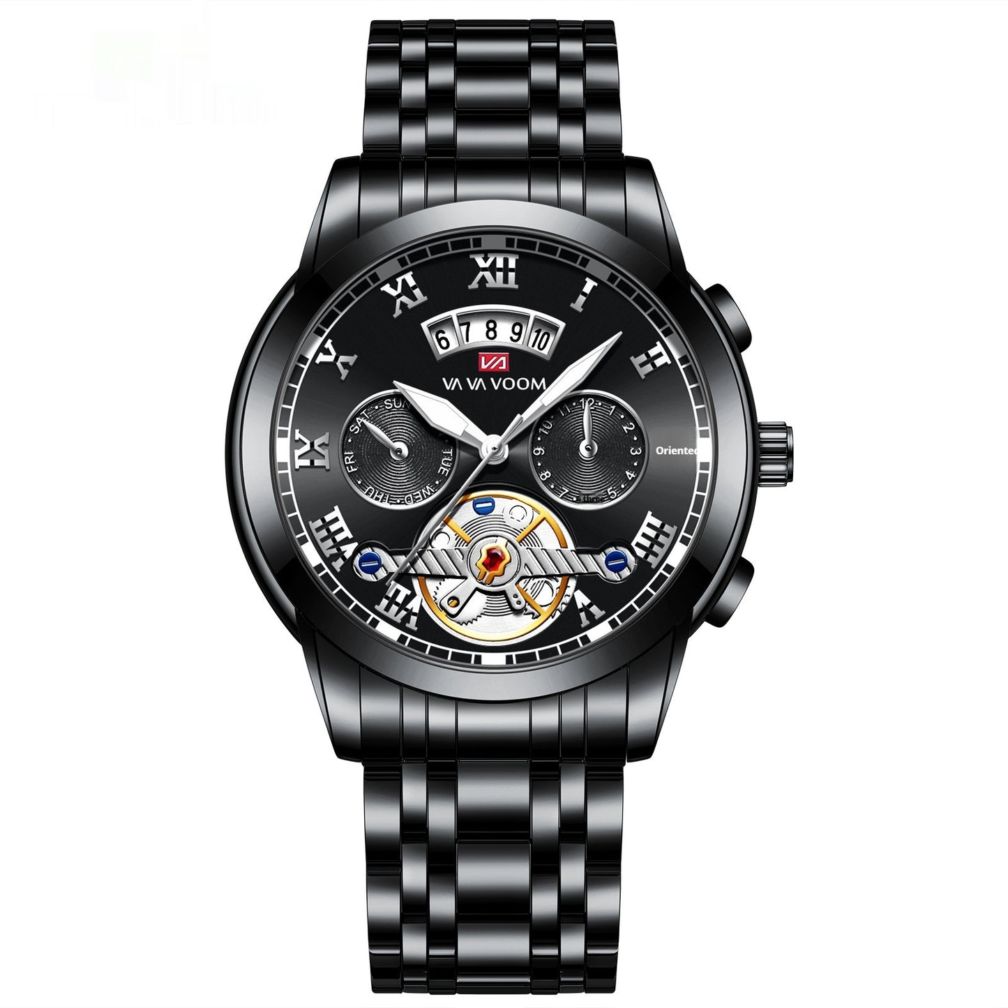 Montre multifonction Tourbillon pour hommes