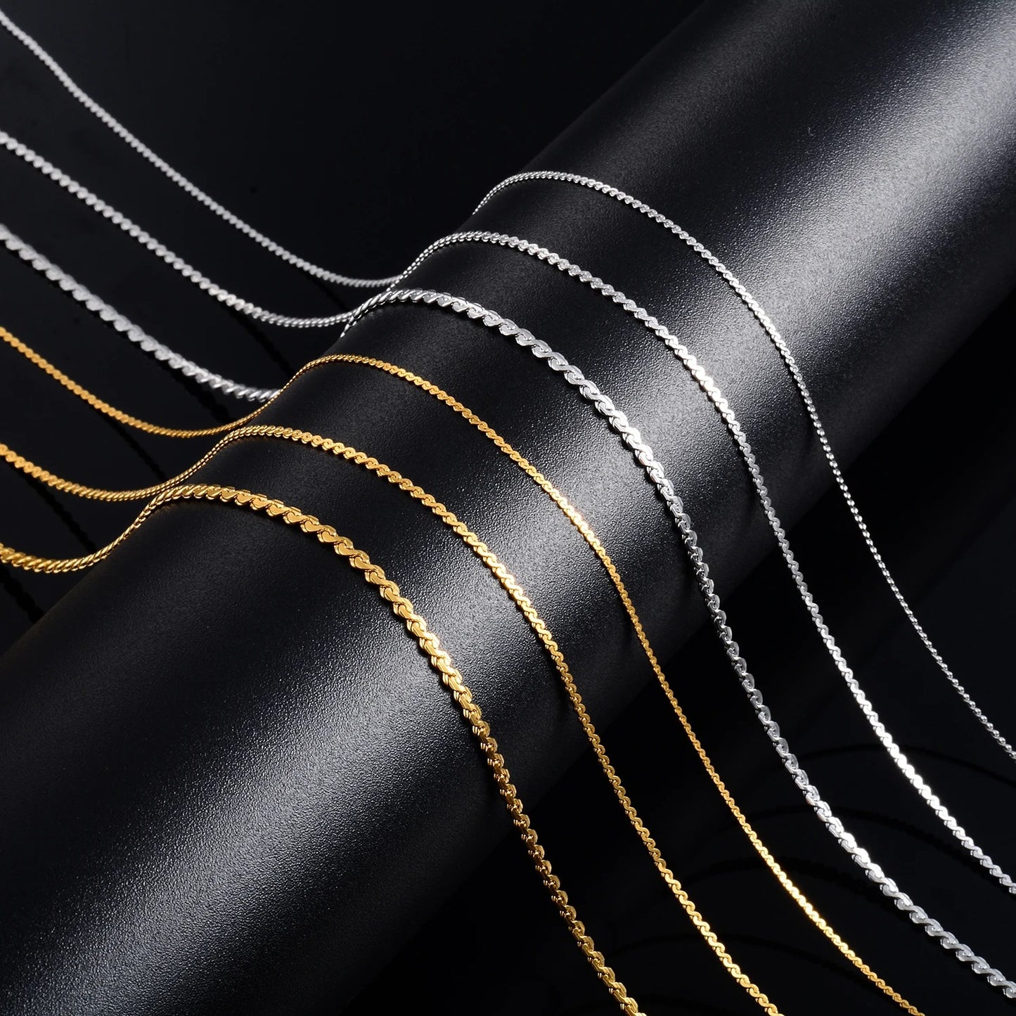 Serenity S Curve Necklace
