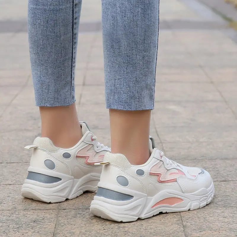 Height Increasing Chunky Sneakers Women Platform Shoes