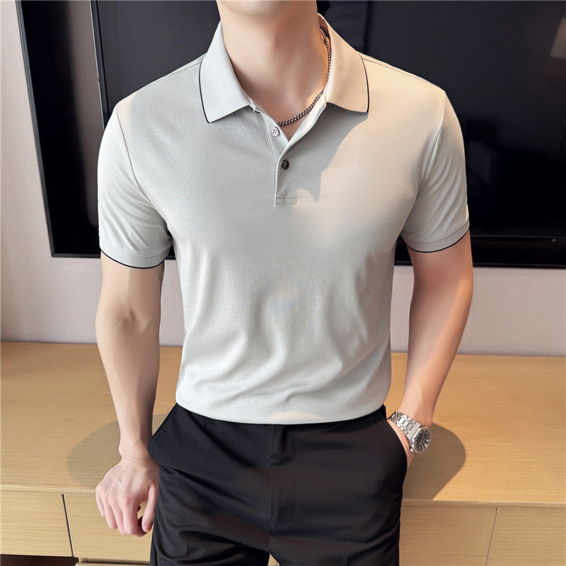 Short sleeved polo shirt for men T-shirt