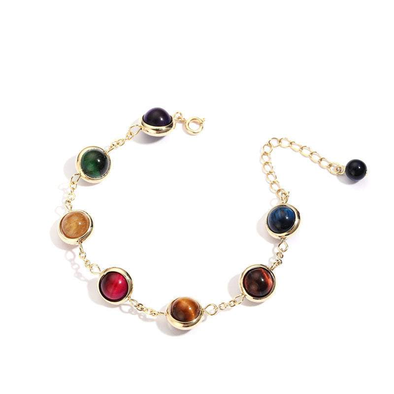 SparkShift Apex Natural Tiger Eye Bracelet