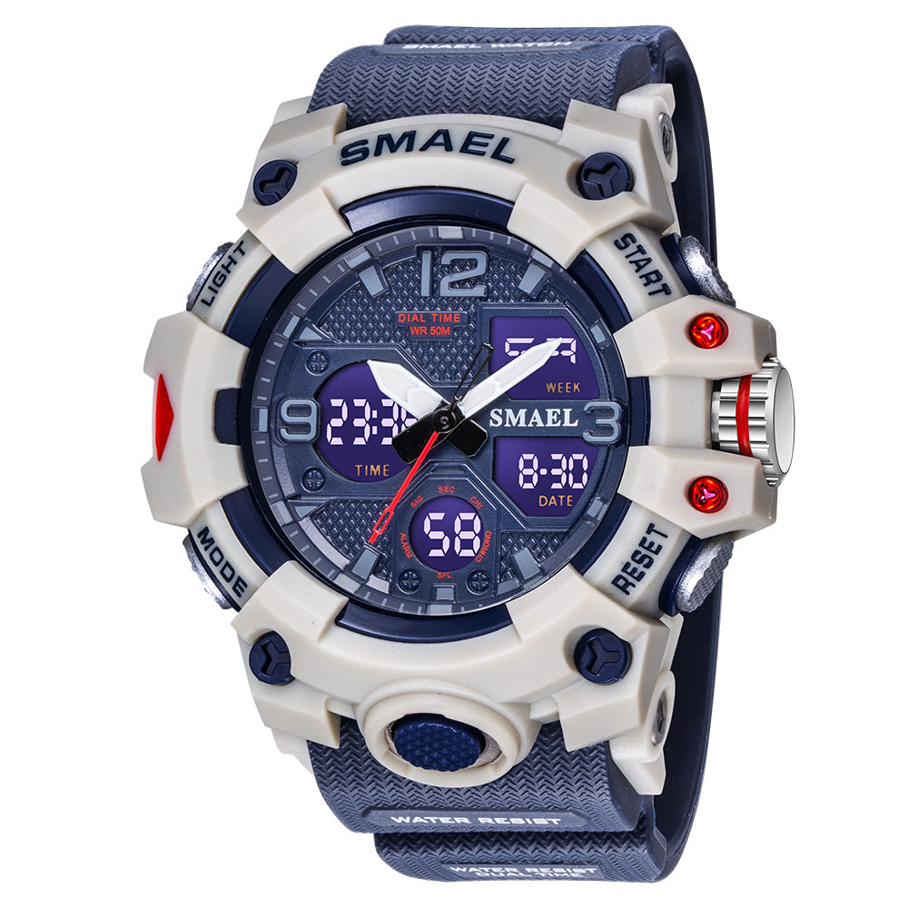 Men's Watch Outdoor Sports Multifunctional Waterproof Watch Men's Watch