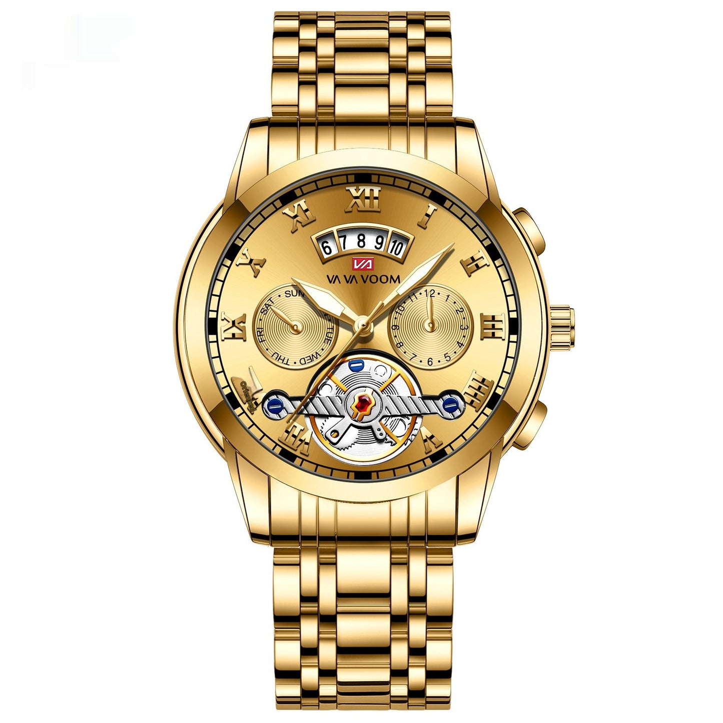Montre multifonction Tourbillon pour hommes