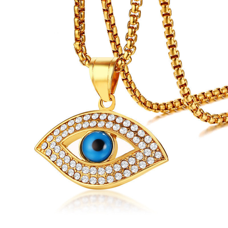 SparkShift Mens Evil Eye Protection Pendant