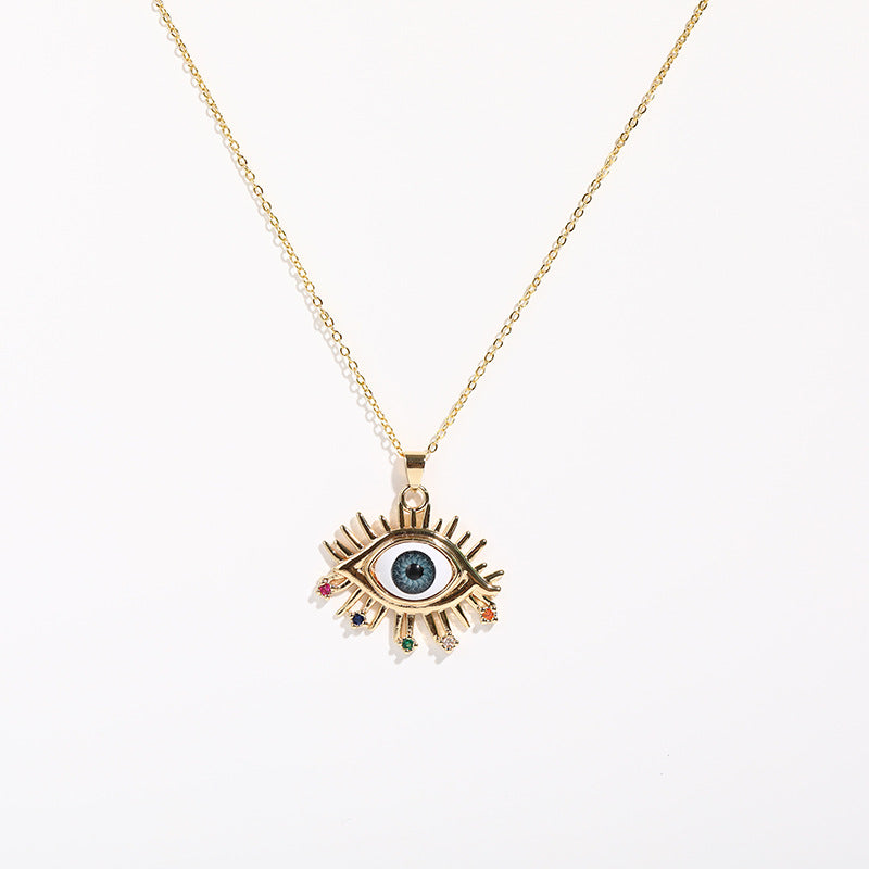 SparkShift Radiant Evil Eye Protection Necklace