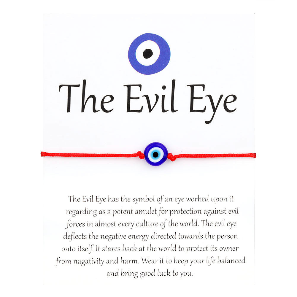 SparkShift Red String Evil Eye Protection Bracelet