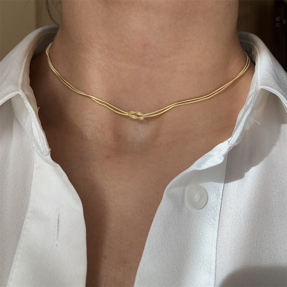 Endless Love Knot Necklace