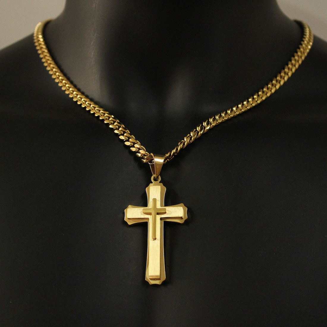 SparkShift Faith Cross Necklace