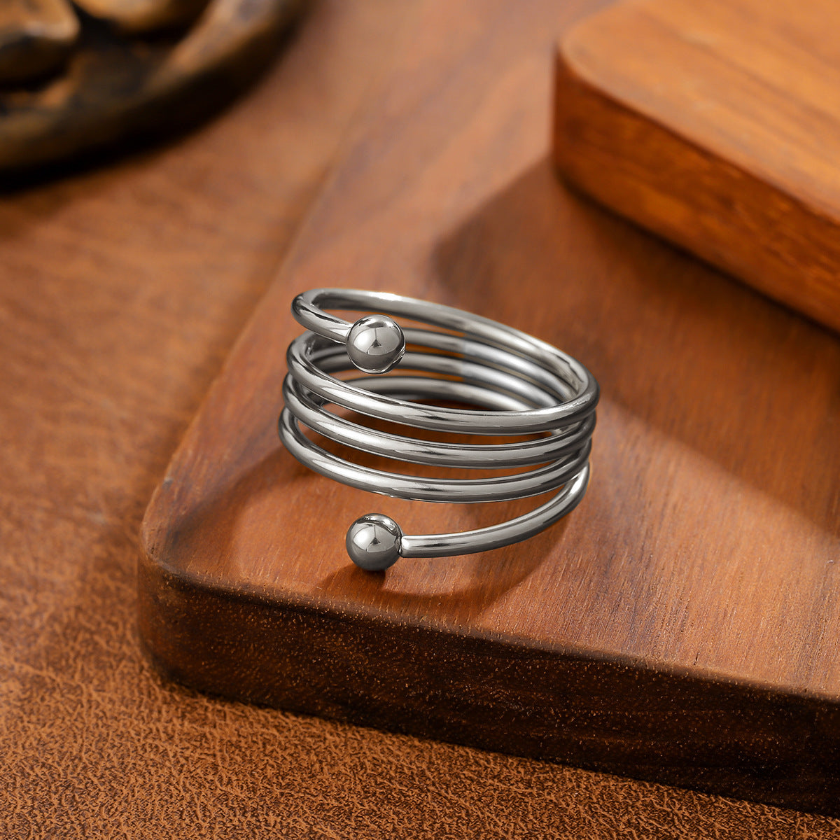 SparkShift Orbit 18K Gold Plated Ring