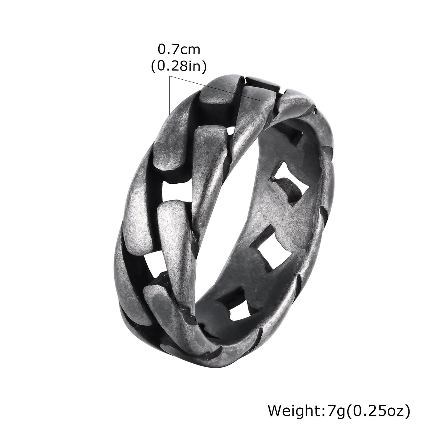 SparkShift Retro Personality Ring