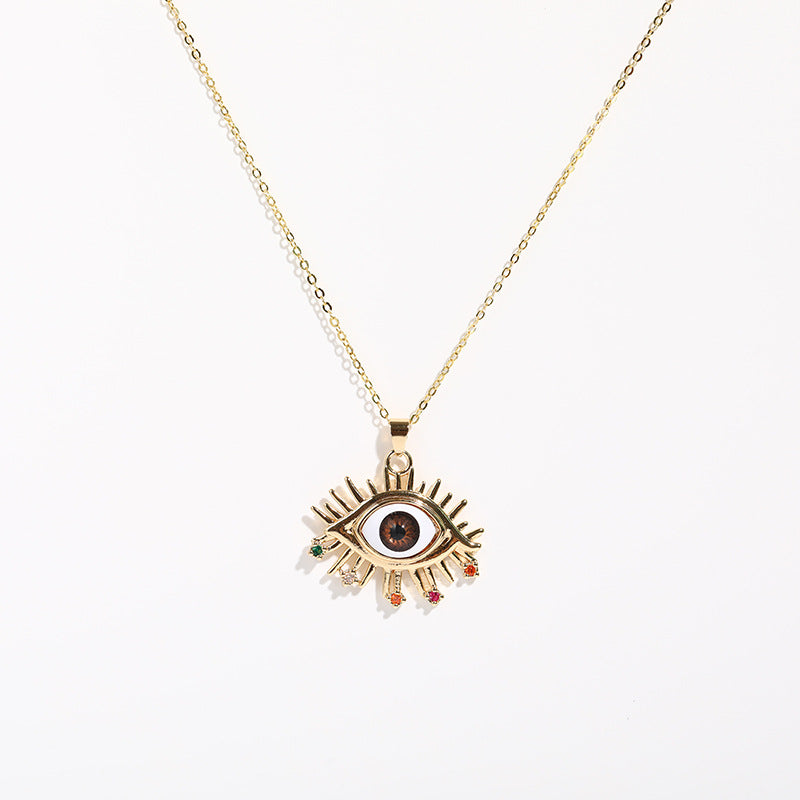 SparkShift Radiant Evil Eye Protection Necklace