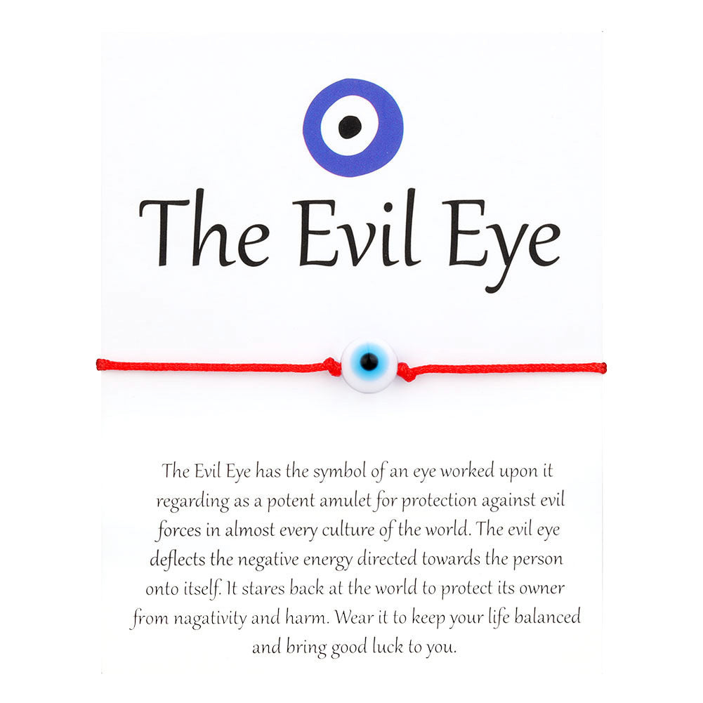 SparkShift Red String Evil Eye Protection Bracelet