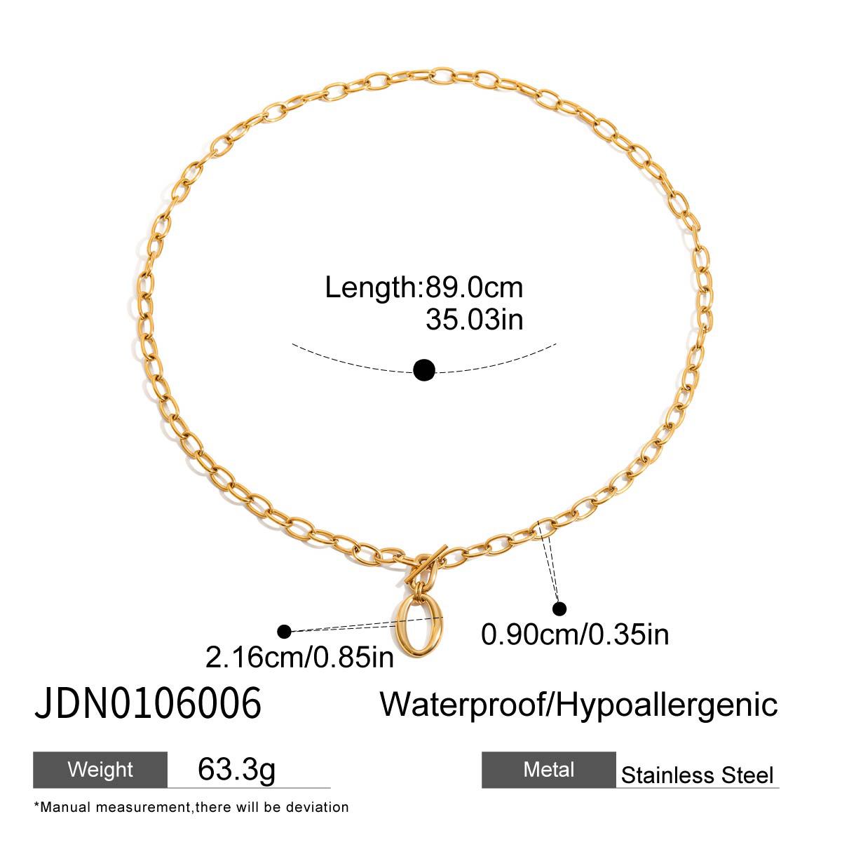 Aura Minimal Gold Necklace