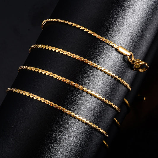 Serenity S Curve Necklace