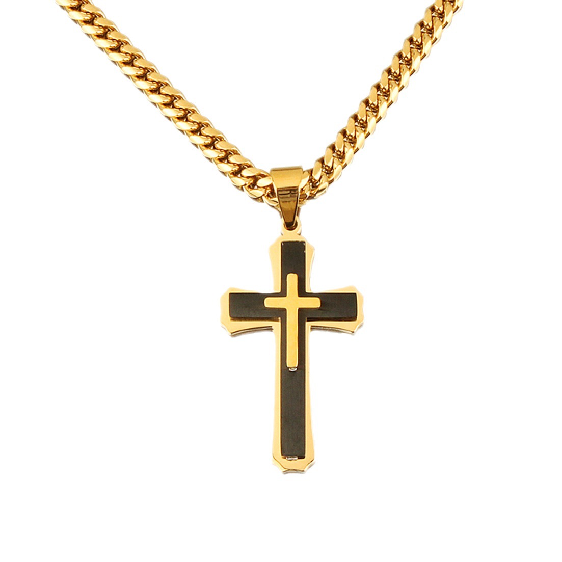SparkShift Faith Cross Necklace