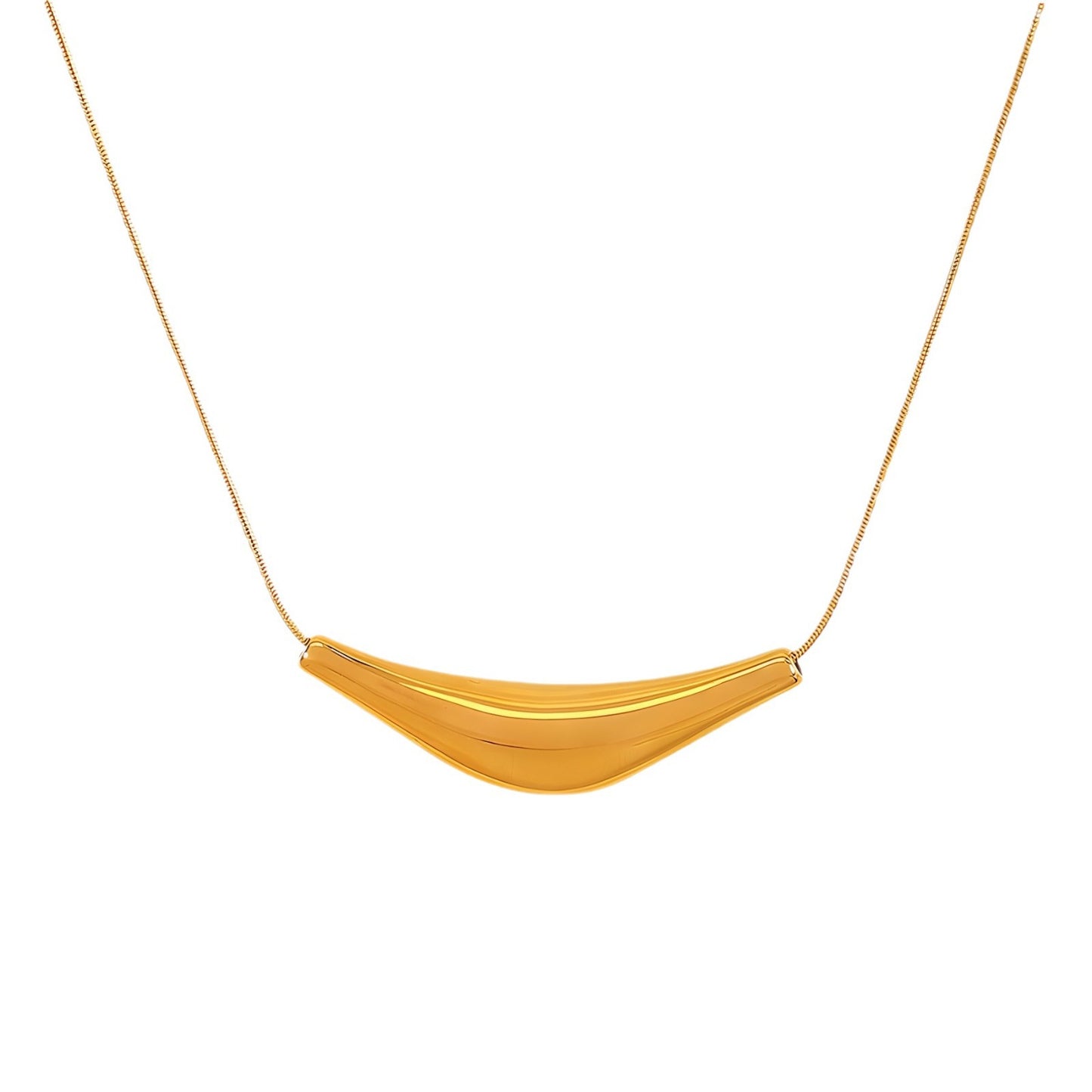 Snake Bone Chain Necklace