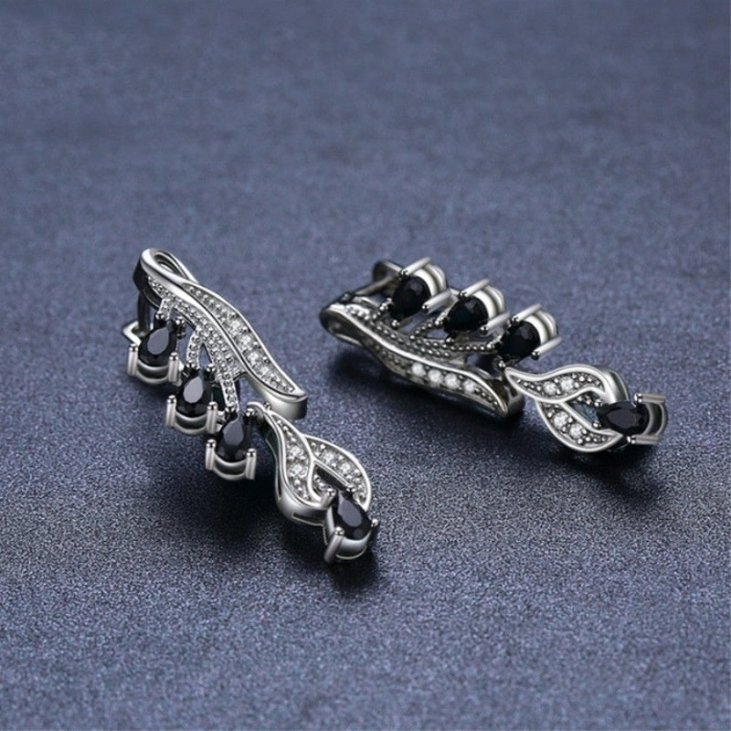 Minimalist Water Drop Zircon Stud Earrings
