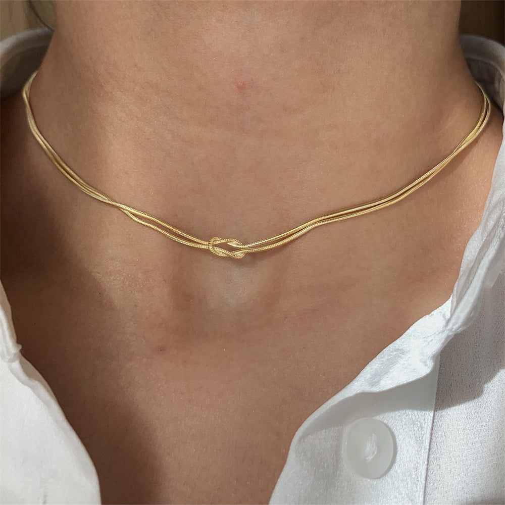 Endless Love Knot Necklace
