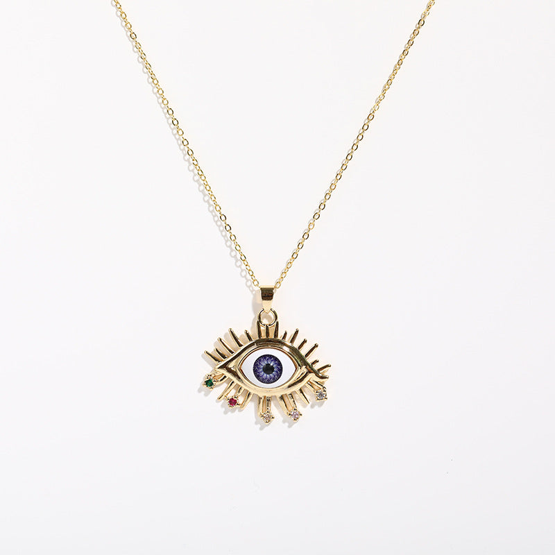 SparkShift Radiant Evil Eye Protection Necklace