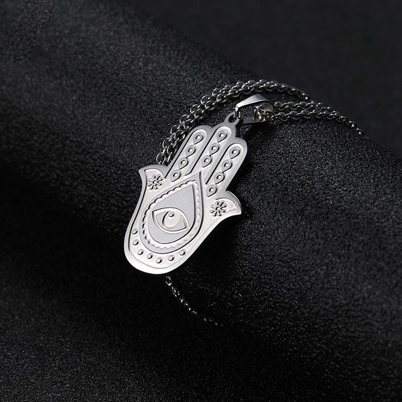 SparkShift Hamsa Evil Eye Protection Necklace/Bracelet