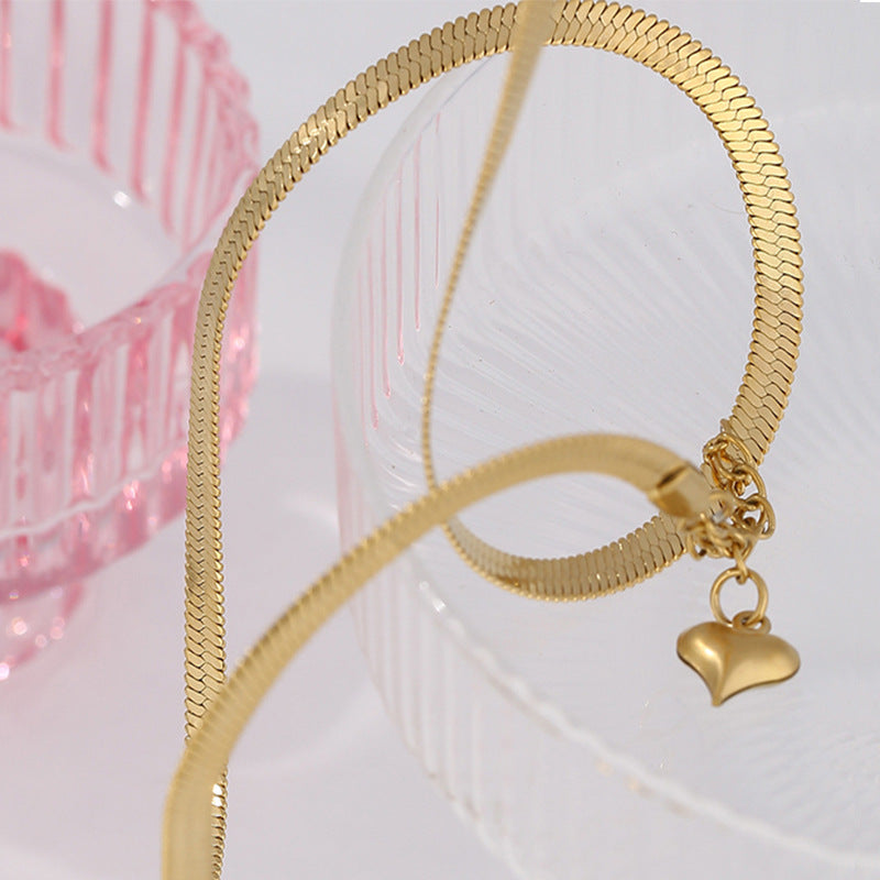 Geometric Snake Chain Necklace