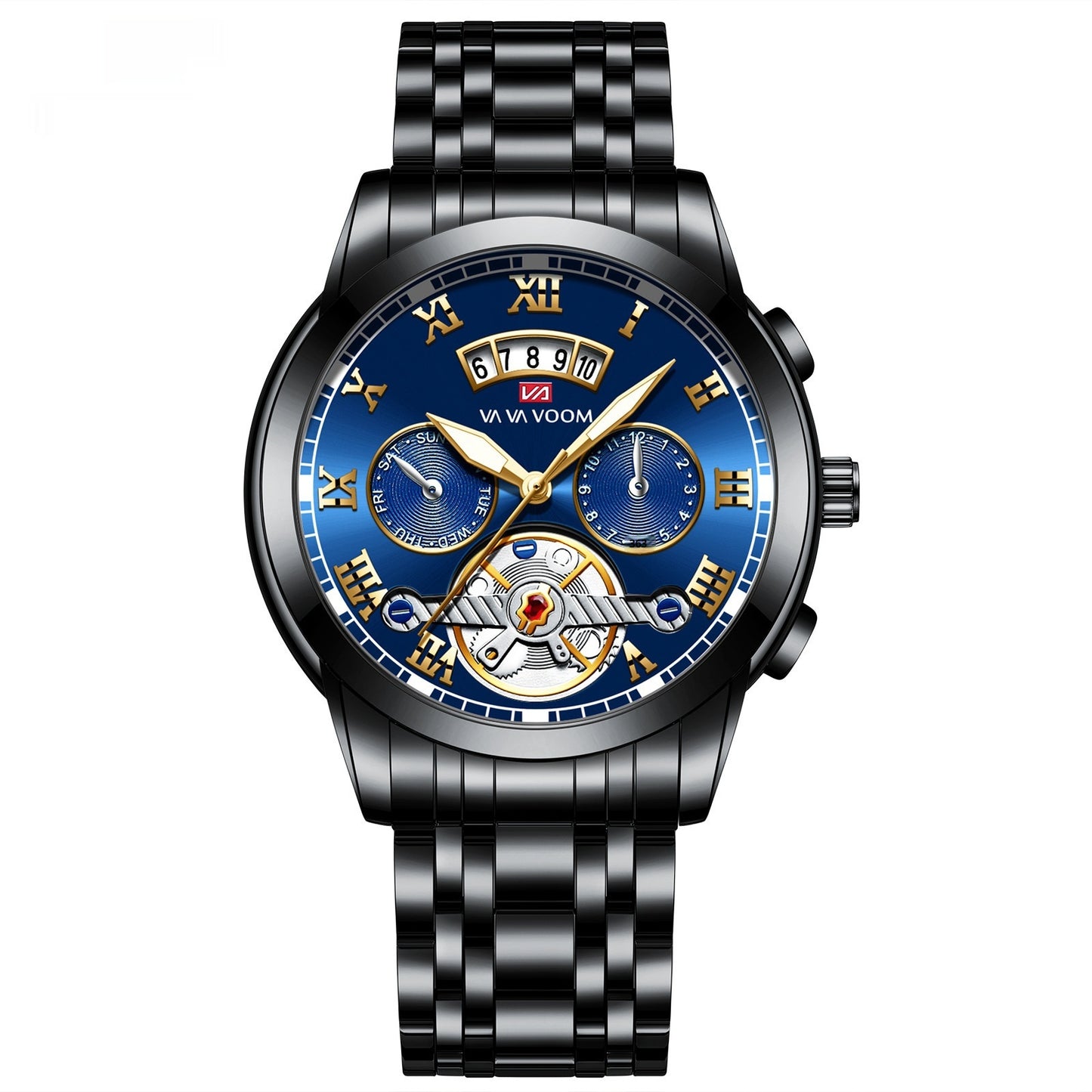 Montre multifonction Tourbillon pour hommes