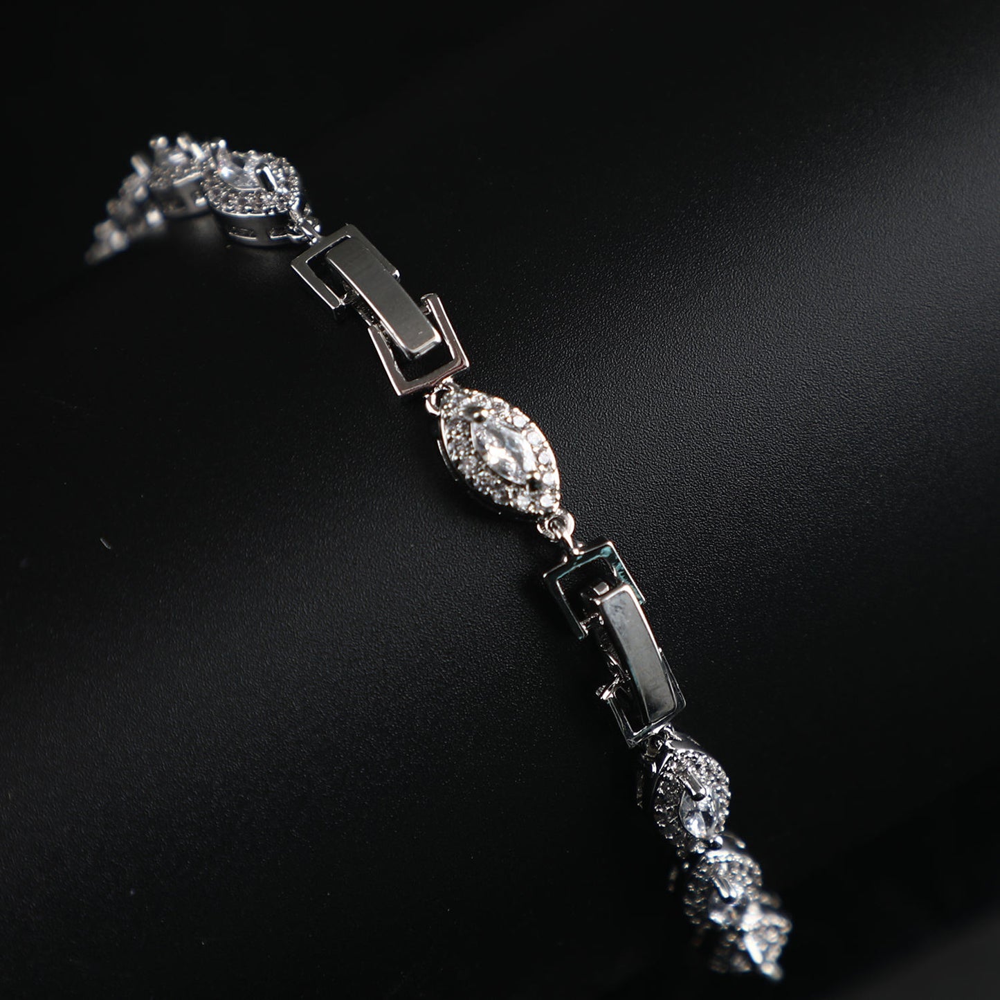 SparkShift Luxury Evil Eye Crystal Bracelet